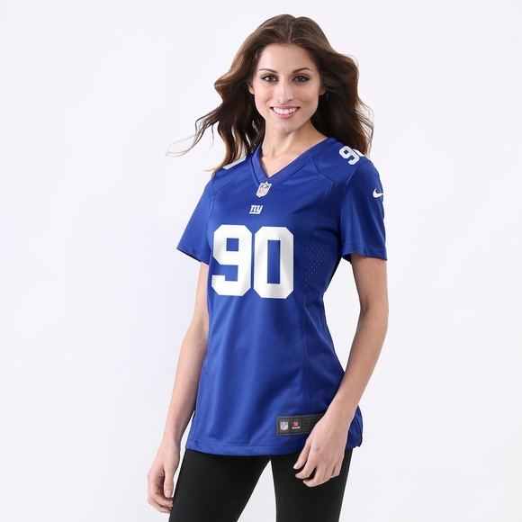 NY Giants Jason Pierre-Paul Nike Royal Blue Jersey - Picture 2 of 4